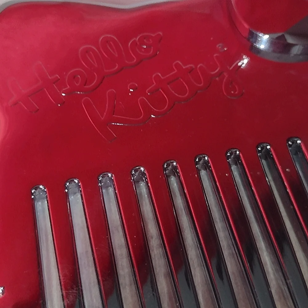 HELLO KITTY 😸🐈Large Silver Comb NWT - Picture 8 of 8